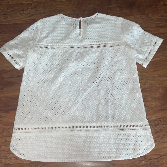 CLUB MONACO Colinee Eyelet Top - Picture 5 of 6